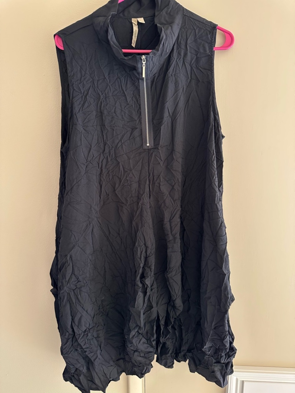 Eileen Fisher denim Overalls only worn one time. Like new. Size Large